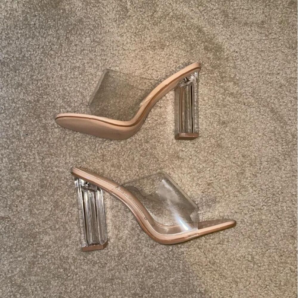 Shein Women's Pink and Gold Courts